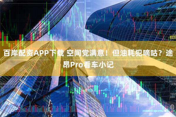 百岸配资APP下载 空间党满意！但油耗犯嘀咕？途昂Pro看车小记
